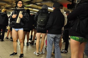 No Pants Subway Ride 2014